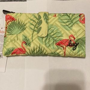 Lug Tram 2 Wallet- Flamingo Lime